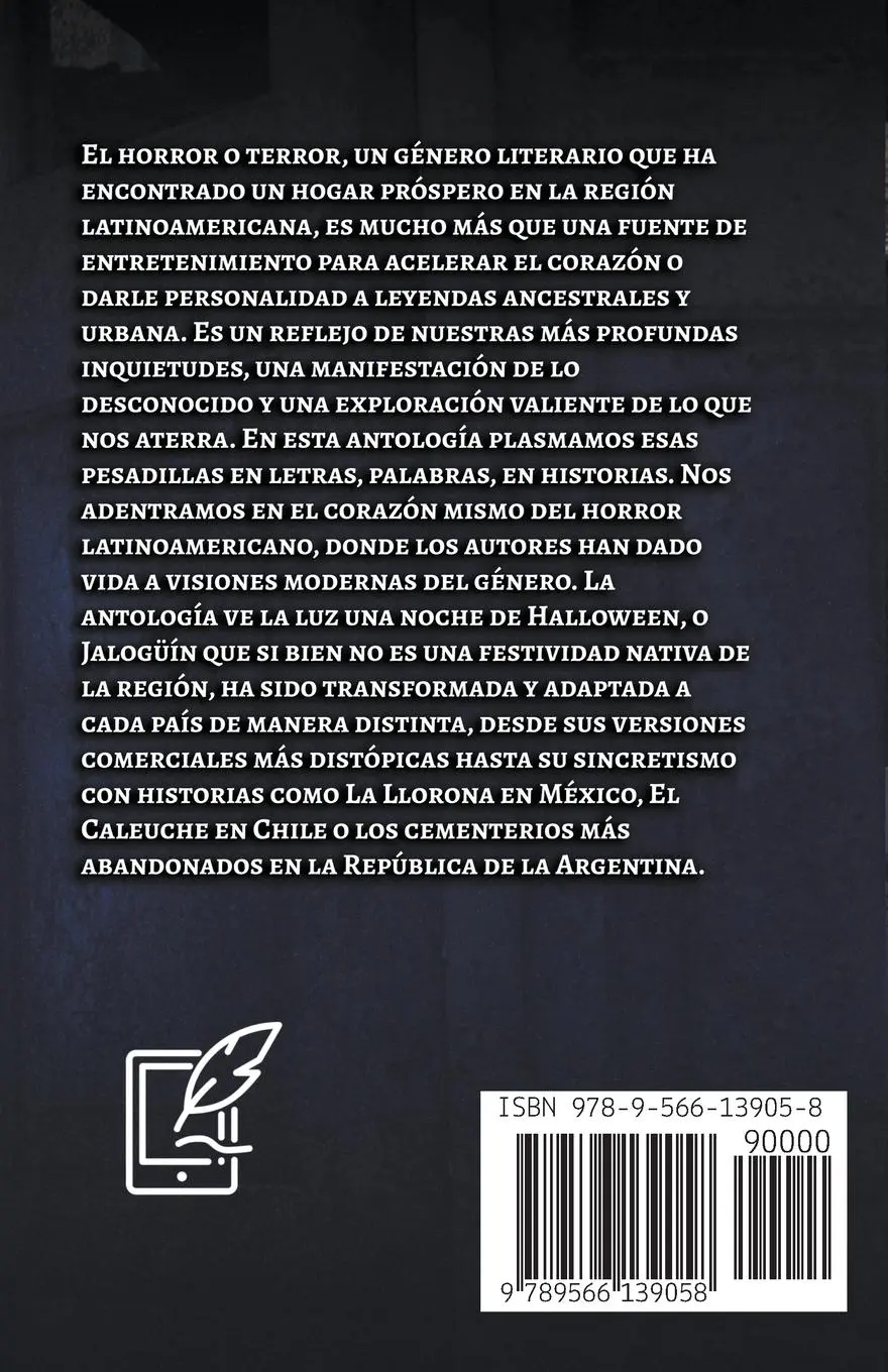 Rückseite: 9789566139058 | Pesadillas en Papel y Tinta | Editorial Pluma Digital (u. a.) | Buch