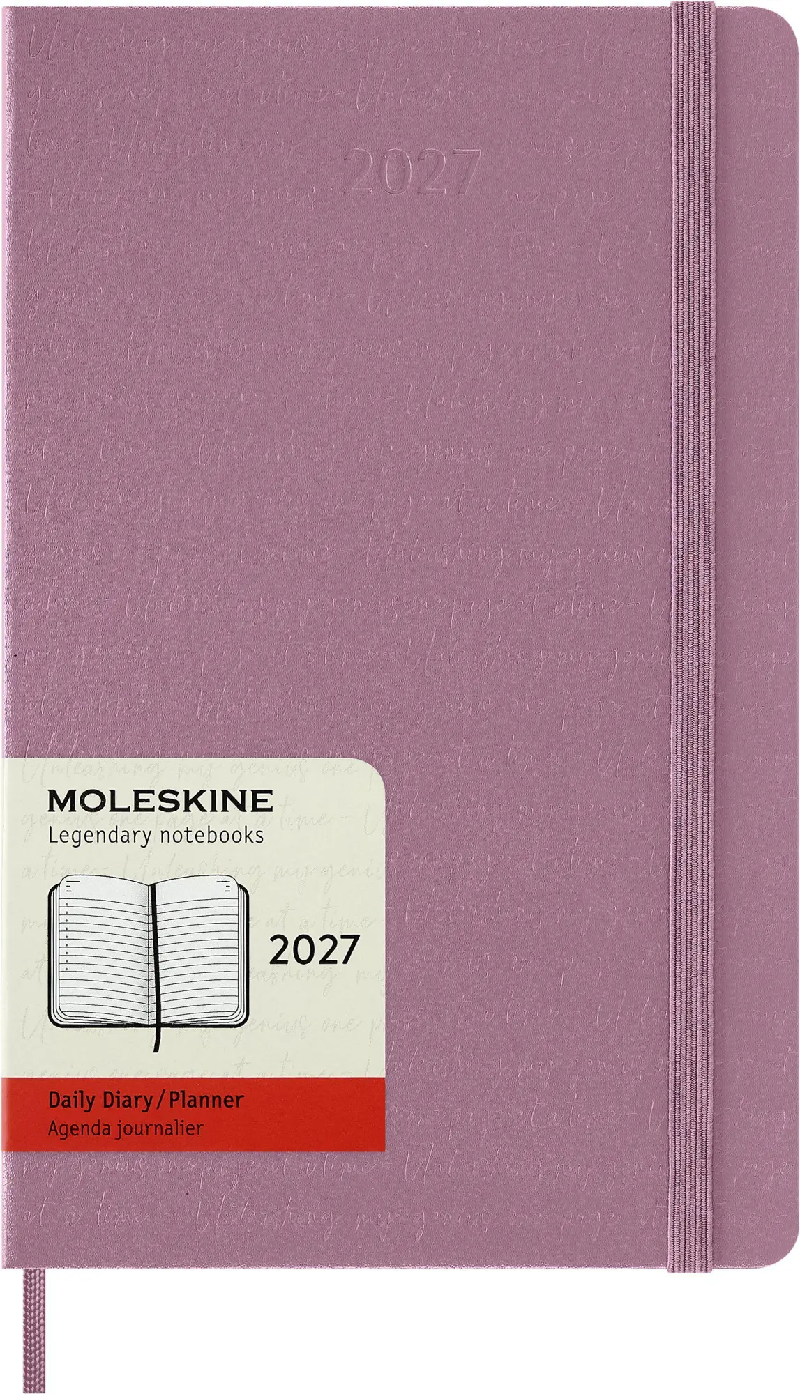 Cover: 8056999279158 | Moleskine 12 Monate Tageskalender 2027, Large/A5, 1 Tag = 1 Seite,...