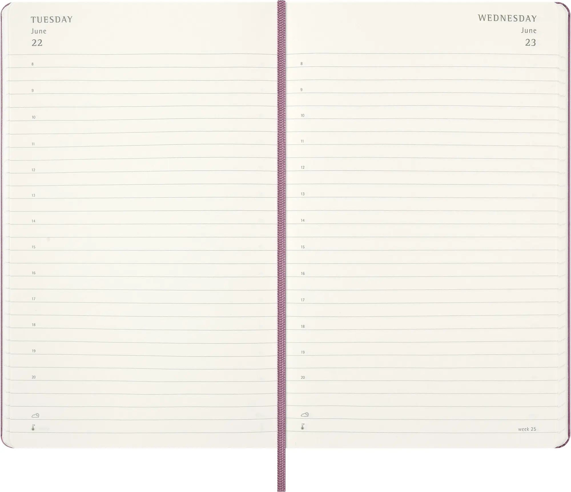 Bild: 8056999279158 | Moleskine 12 Monate Tageskalender 2027, Large/A5, 1 Tag = 1 Seite,...