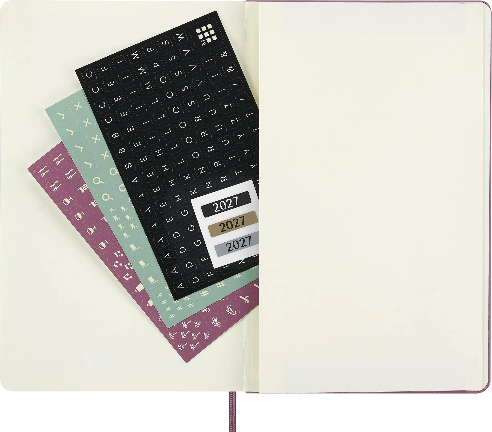 Bild: 8056999279158 | Moleskine 12 Monate Tageskalender 2027, Large/A5, 1 Tag = 1 Seite,...