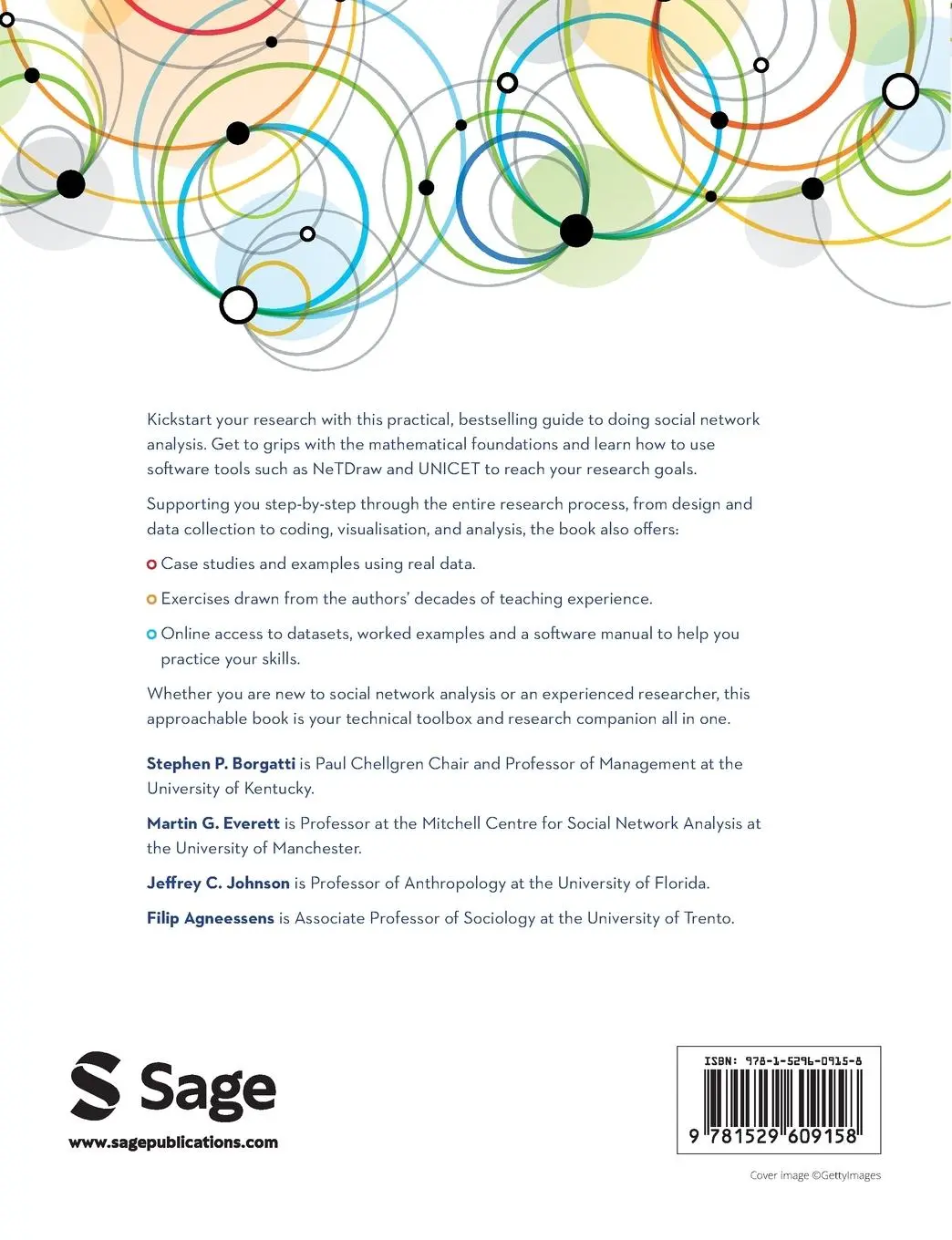 Rückseite: 9781529609158 | Analyzing Social Networks | Stephen P P Borgatti (u. a.) | Taschenbuch