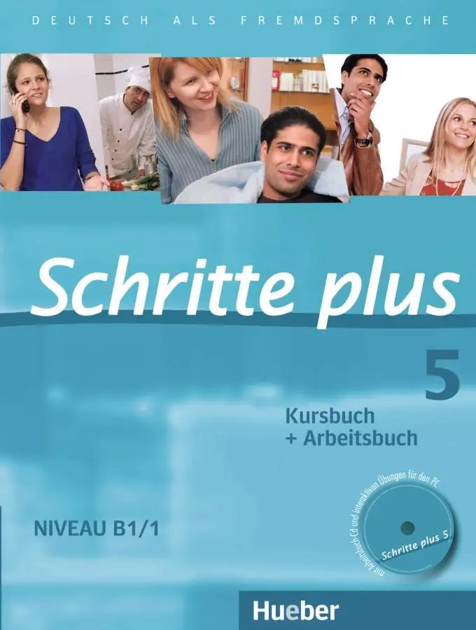 Cover: 9783190119158 | Schritte plus 05. Kursbuch + Arbeitsbuch mit Audio-CD zum Arbeitsbuch