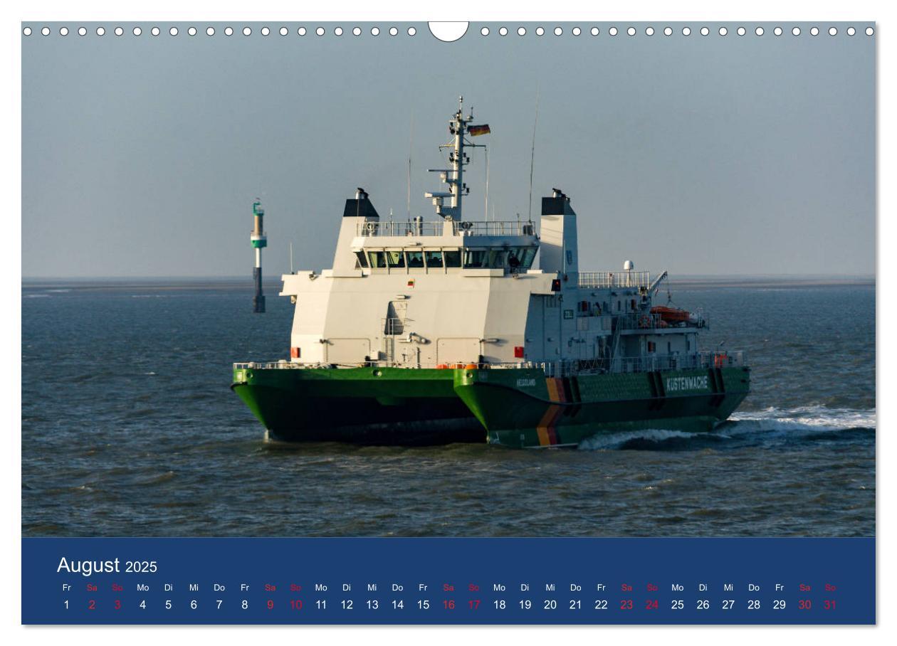 Bild: 9783435359158 | Schiffe - Begegnungen auf Nord- und Ostsee (Wandkalender 2025 DIN...