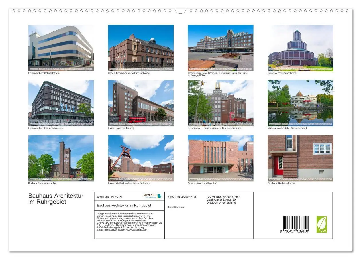Bild: 9783457689158 | Bauhaus-Architektur im Ruhrgebiet (hochwertiger Premium...
