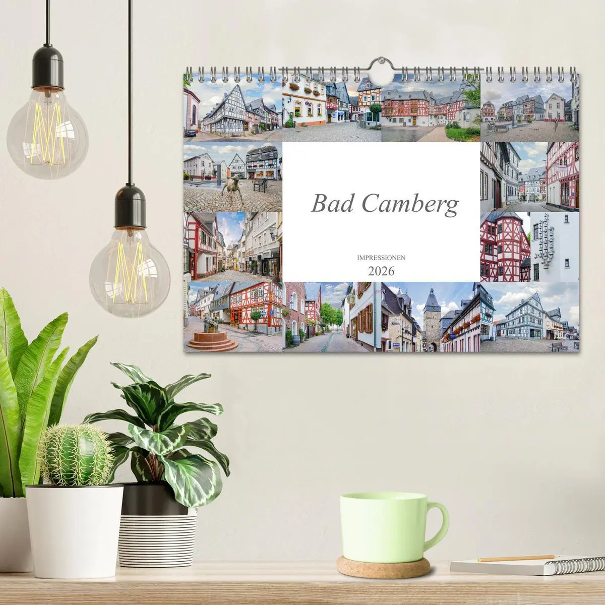 Bild: 9783457759158 | Bad Camberg Impressionen (Wandkalender 2026 DIN A4 quer), CALVENDO...