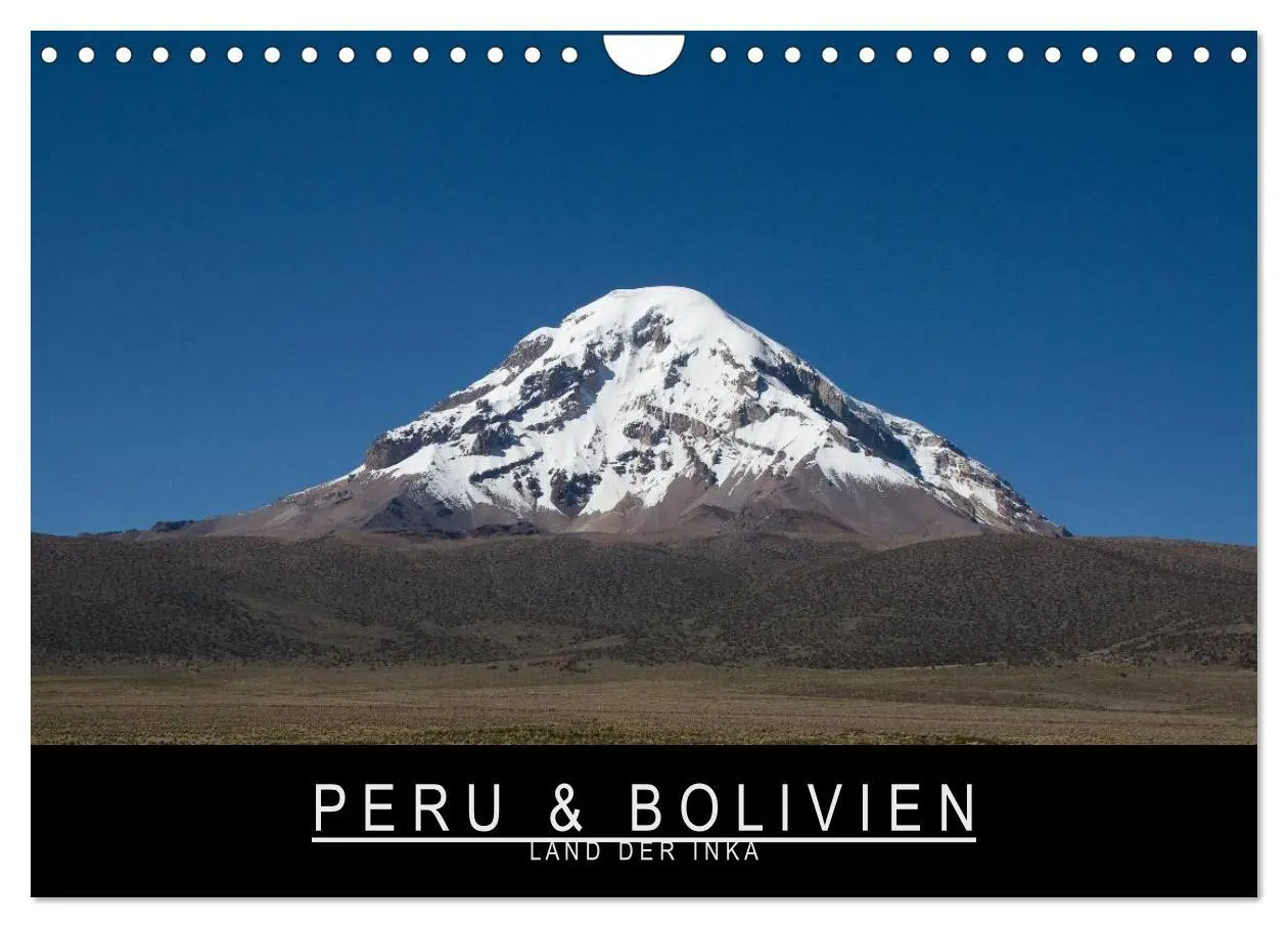 Cover: 9783516159158 | Peru &amp; Bolivien - Land der Inka (Wandkalender 2026 DIN A4 quer),...