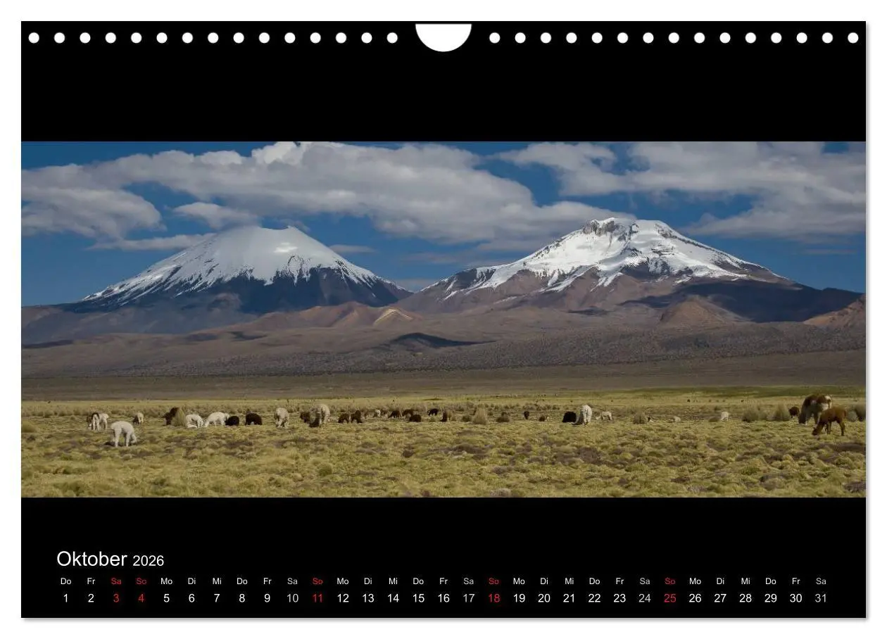 Bild: 9783516159158 | Peru &amp; Bolivien - Land der Inka (Wandkalender 2026 DIN A4 quer),...