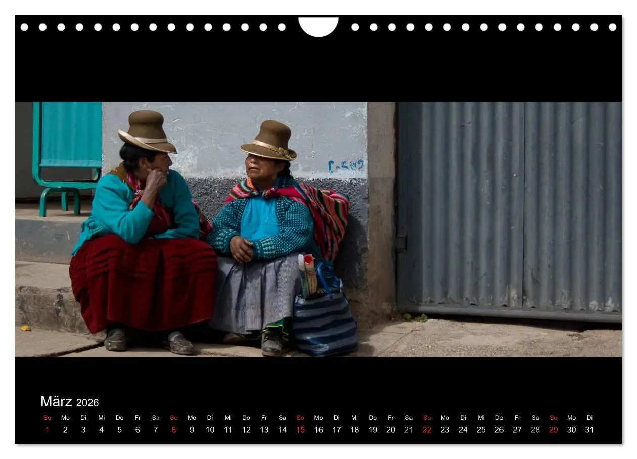 Bild: 9783516159158 | Peru &amp; Bolivien - Land der Inka (Wandkalender 2026 DIN A4 quer),...