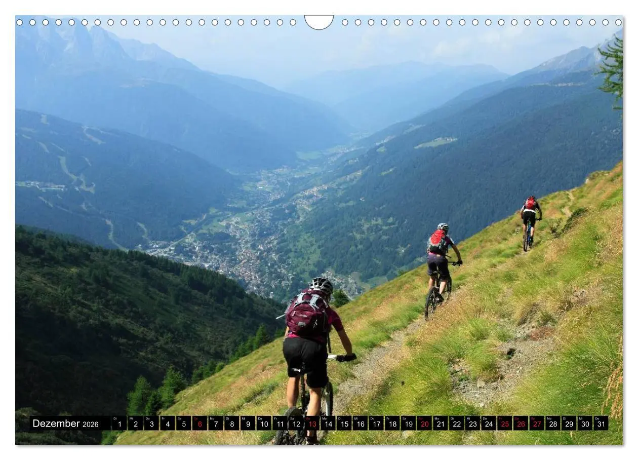 Bild: 9783516229158 | Mountainbike Spirit 2026 (Wandkalender 2026 DIN A3 quer), CALVENDO...