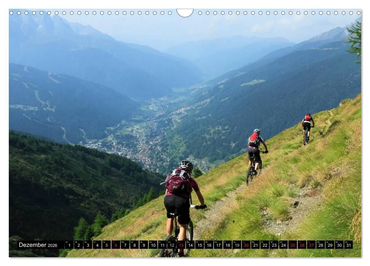 Bild: 9783516229158 | Mountainbike Spirit 2026 (Wandkalender 2026 DIN A3 quer), CALVENDO...