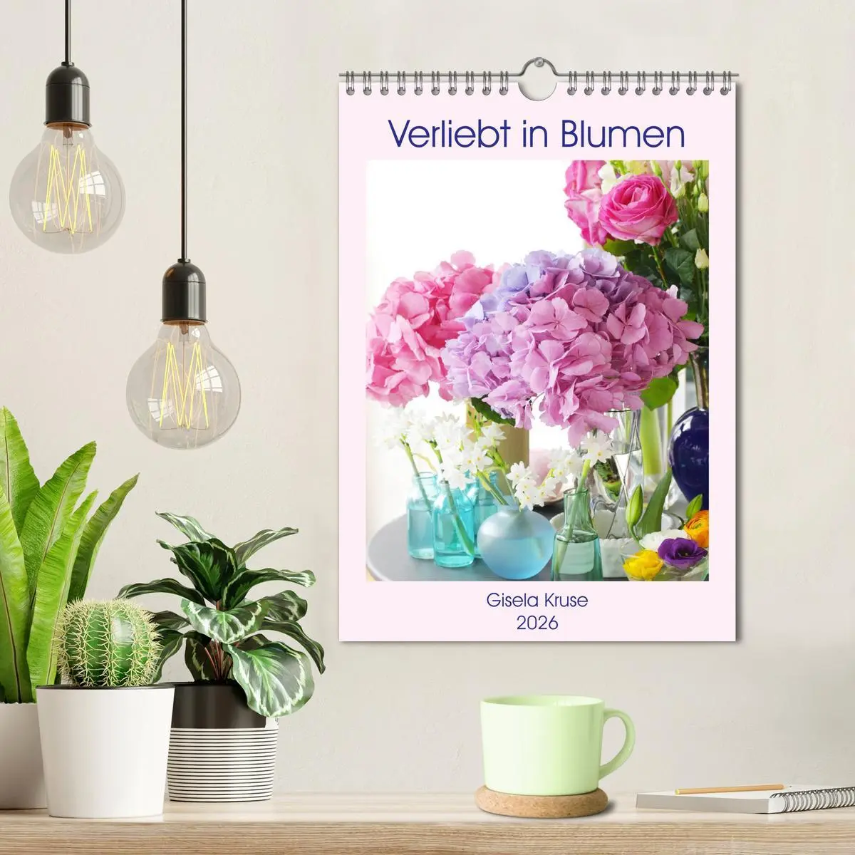 Bild: 9783516399158 | Verliebt in Blumen (Wandkalender 2026 DIN A4 hoch), CALVENDO...
