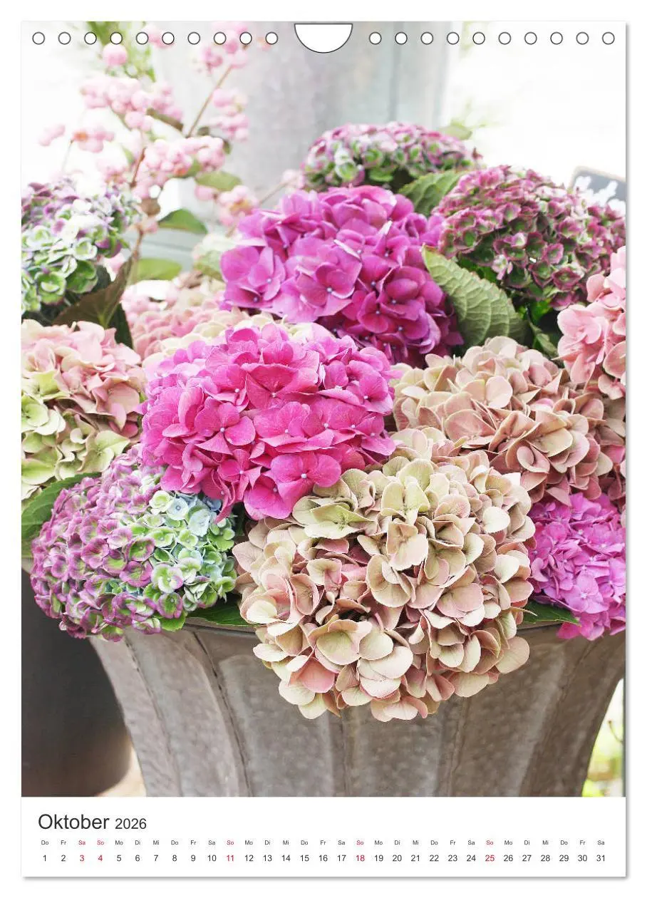 Bild: 9783516399158 | Verliebt in Blumen (Wandkalender 2026 DIN A4 hoch), CALVENDO...