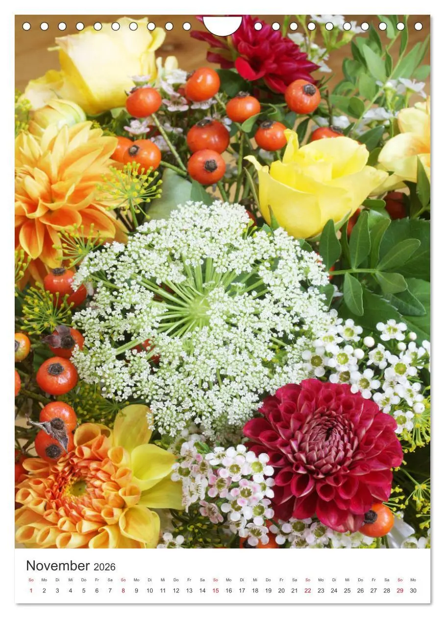 Bild: 9783516399158 | Verliebt in Blumen (Wandkalender 2026 DIN A4 hoch), CALVENDO...