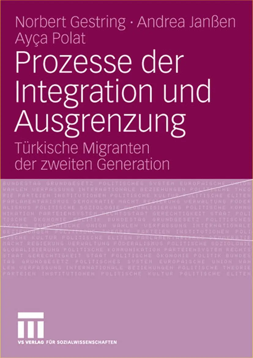 Cover: 9783531149158 | Prozesse der Integration und Ausgrenzung | Norbert Gestring (u. a.)