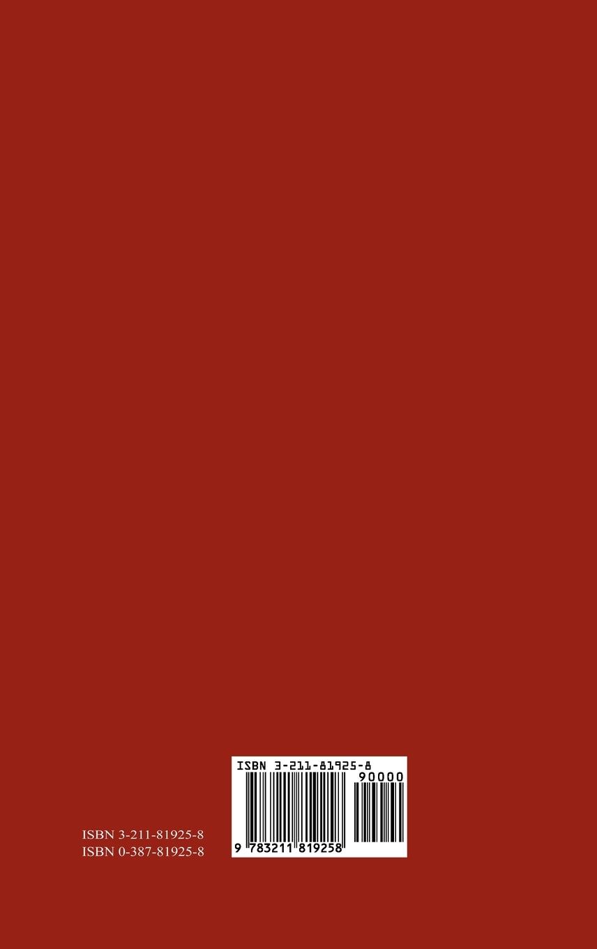 Rückseite: 9783211819258 | Regelungen Analyse und technischer Entwurf | Alexander Weinmann | Buch