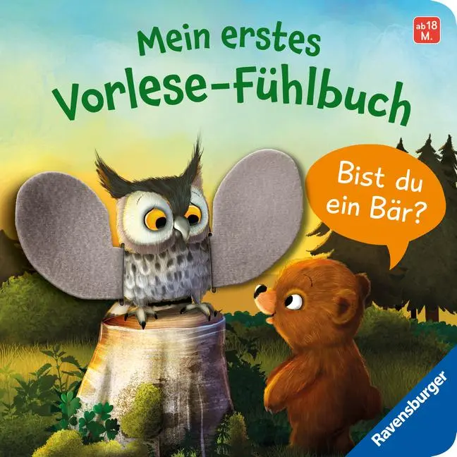 Cover: 9783473419258 | Mein erstes Vorlese-Fühlbuch - Bist du ein Bär? | Kathrin Lena Orso