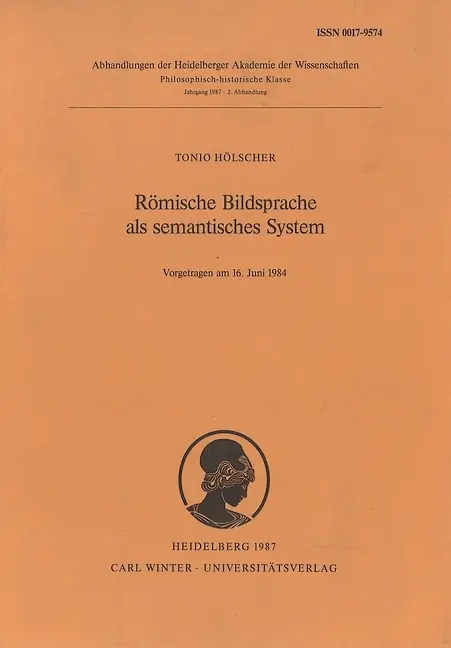 Cover: 9783825339258 | Römische Bildsprache als semantisches System | Tonio Hölscher | Buch