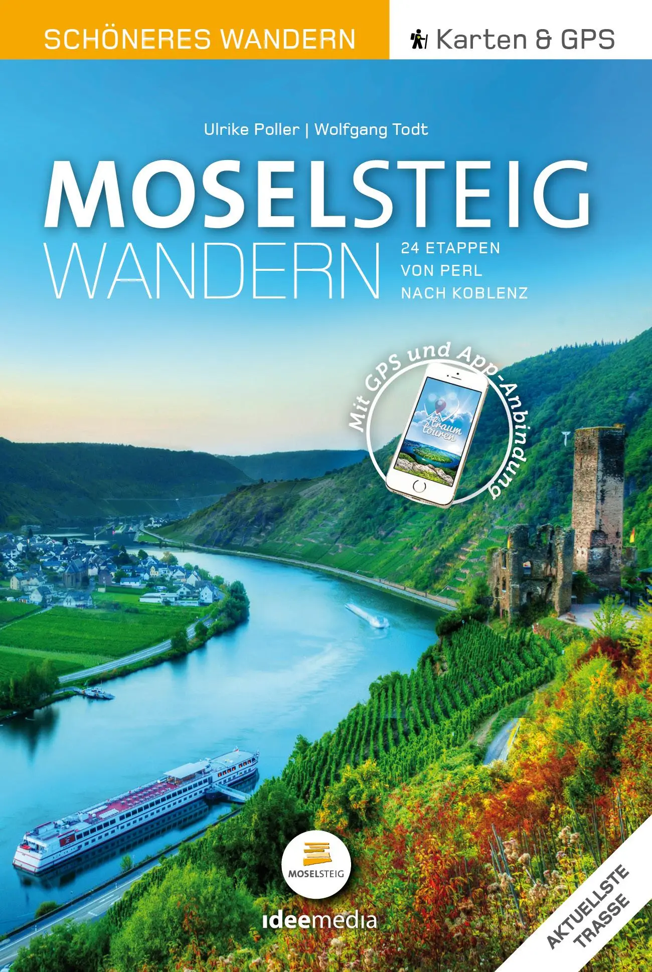 Cover: 9783942779258 | Moselsteig  Schöneres Wandern Pocket | Ulrike Poller (u. a.) | Buch