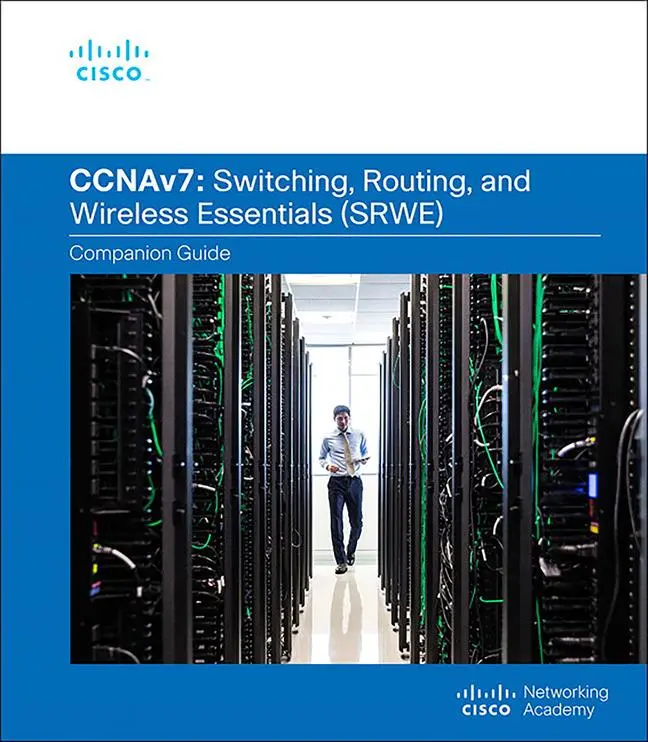 Cover: 9780136729358 | Switching, Routing, and Wireless Essentials Companion Guide (Ccnav7)