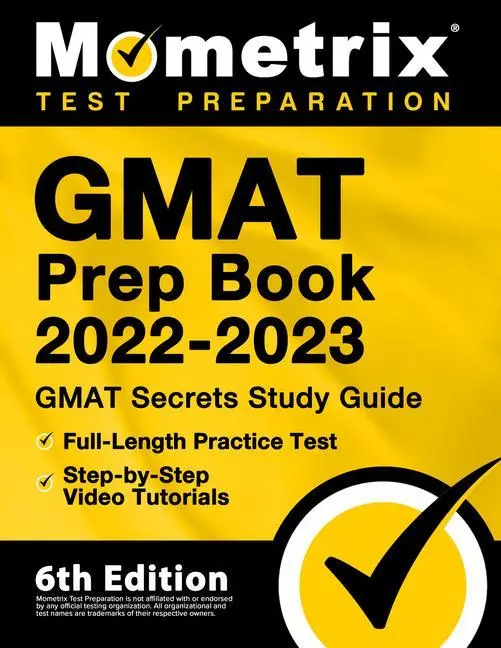 Cover: 9781516719358 | GMAT Prep Book 2022-2023 - GMAT Study Guide Secrets, Full-Length...