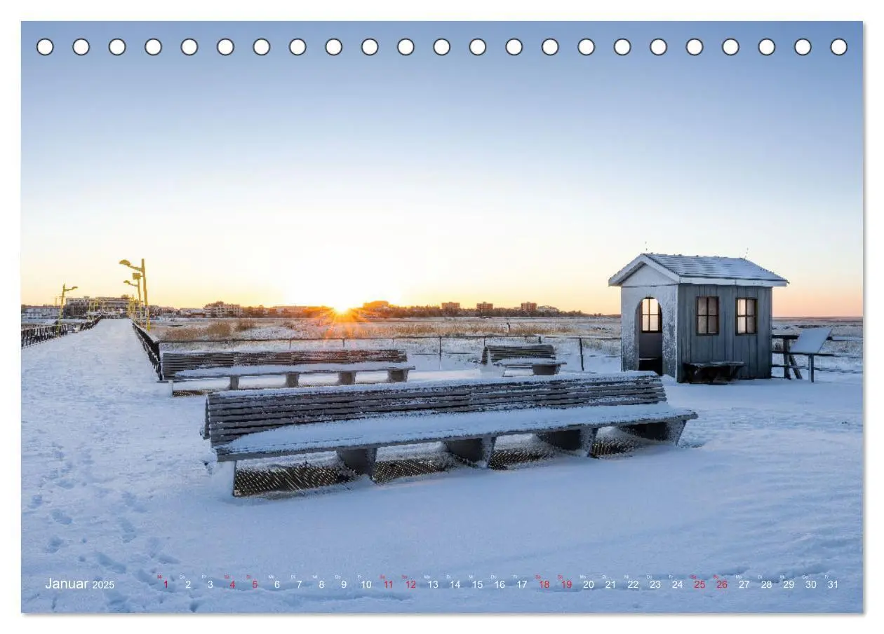 Bild: 9783383869358 | Nordseeurlaub in St. Peter-Ording (Tischkalender 2025 DIN A5 quer),...