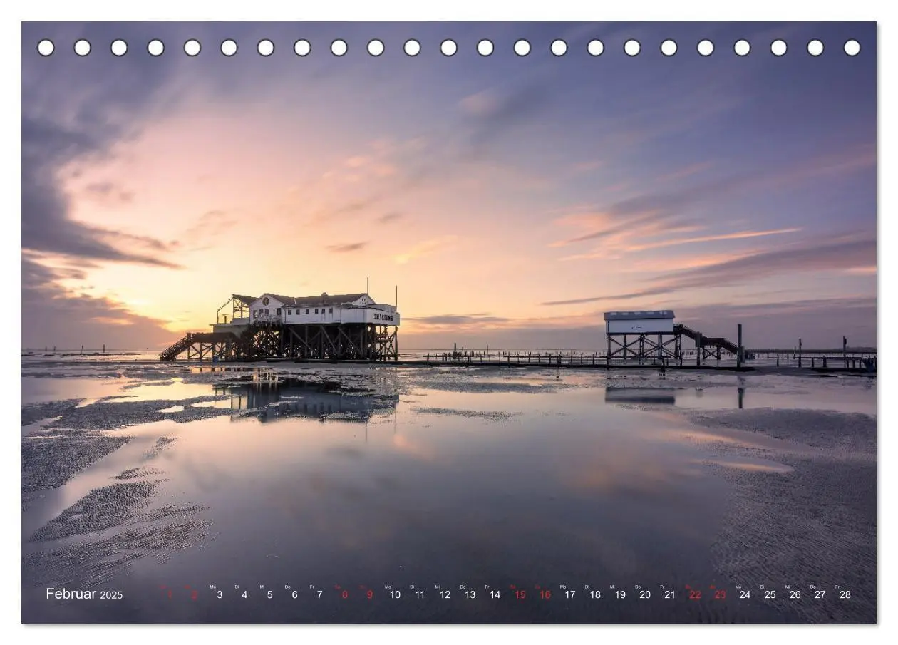Bild: 9783383869358 | Nordseeurlaub in St. Peter-Ording (Tischkalender 2025 DIN A5 quer),...
