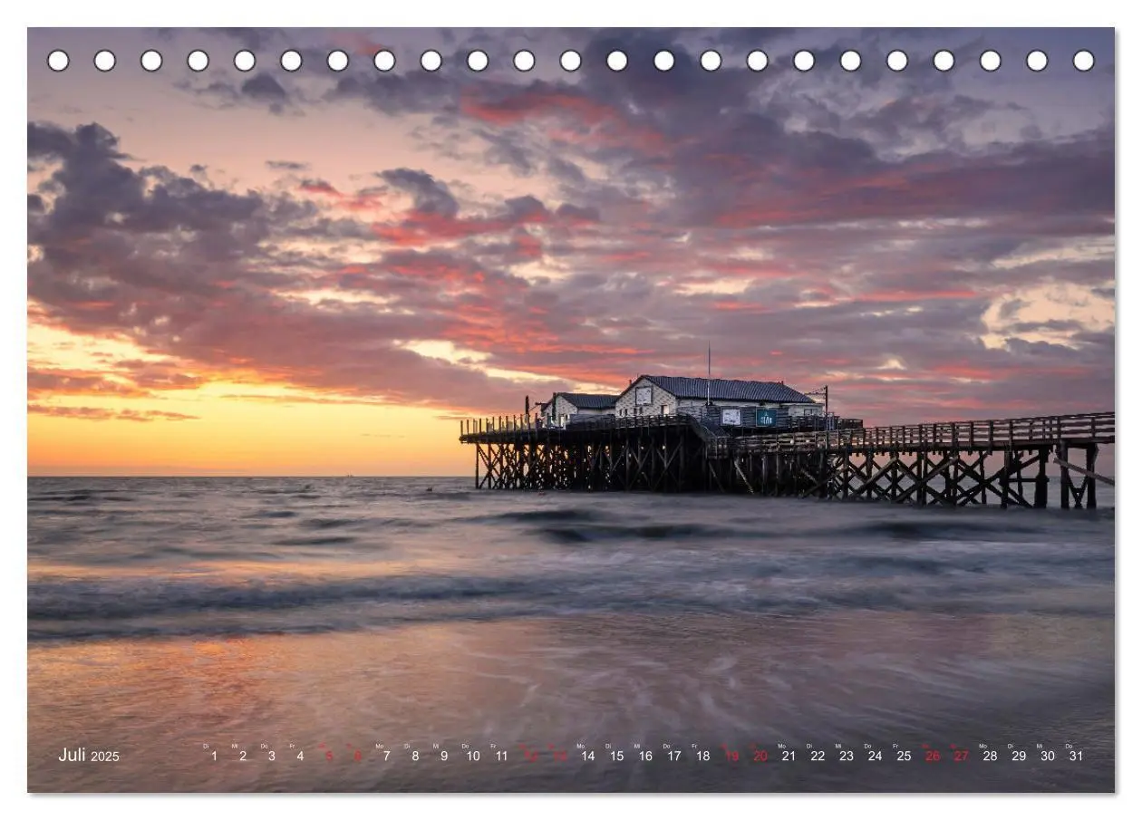Bild: 9783383869358 | Nordseeurlaub in St. Peter-Ording (Tischkalender 2025 DIN A5 quer),...