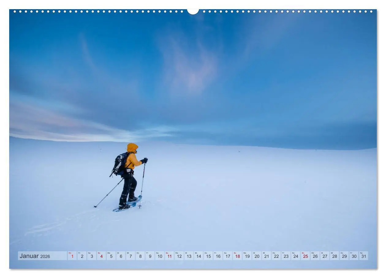 Bild: 9783457669358 | Lappland - Winterwandern Impressionen (Wandkalender 2026 DIN A2...