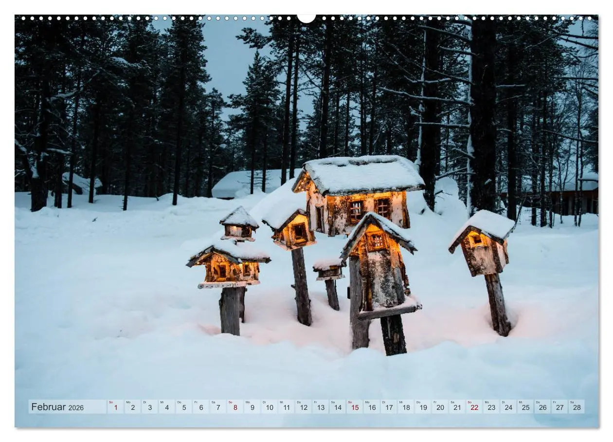 Bild: 9783457669358 | Lappland - Winterwandern Impressionen (Wandkalender 2026 DIN A2...