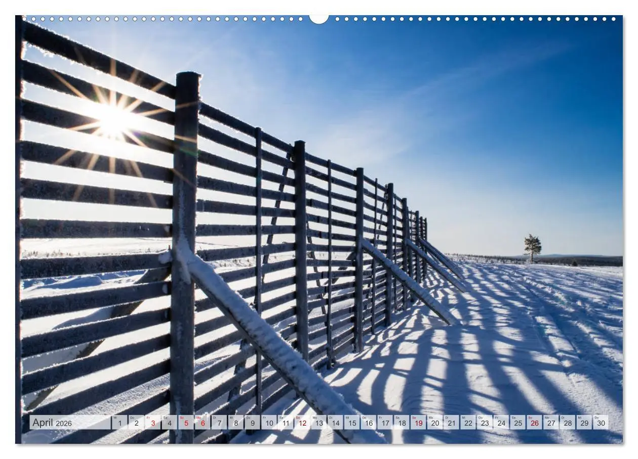 Bild: 9783457669358 | Lappland - Winterwandern Impressionen (Wandkalender 2026 DIN A2...