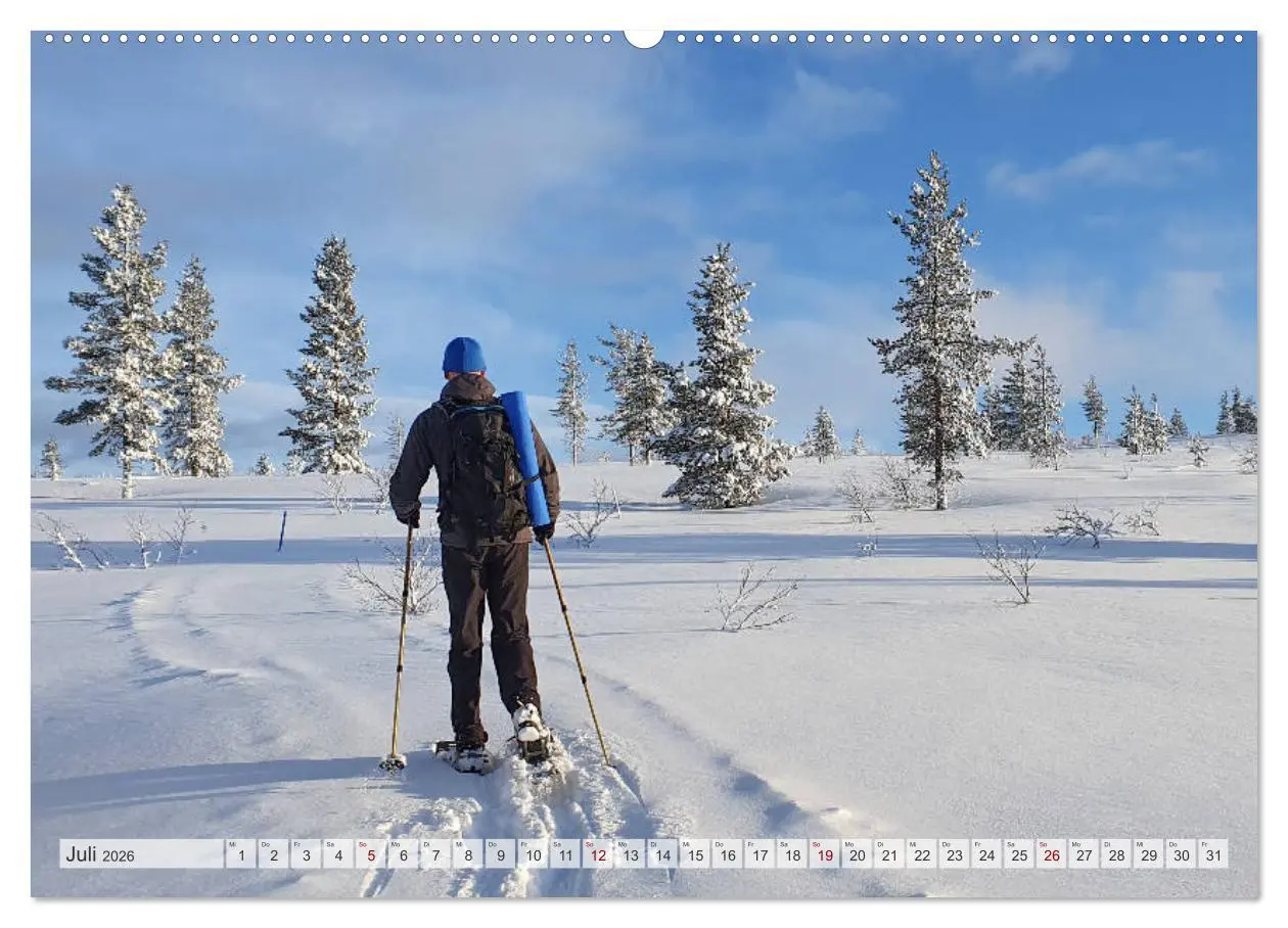 Bild: 9783457669358 | Lappland - Winterwandern Impressionen (Wandkalender 2026 DIN A2...