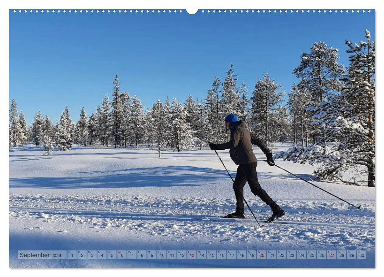 Bild: 9783457669358 | Lappland - Winterwandern Impressionen (Wandkalender 2026 DIN A2...