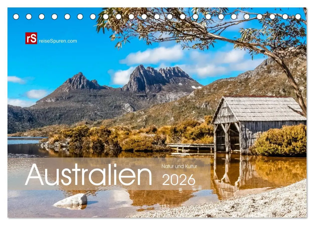 Cover: 9783516069358 | Australien 2026 Natur und Kultur (Tischkalender 2026 DIN A5 quer),...