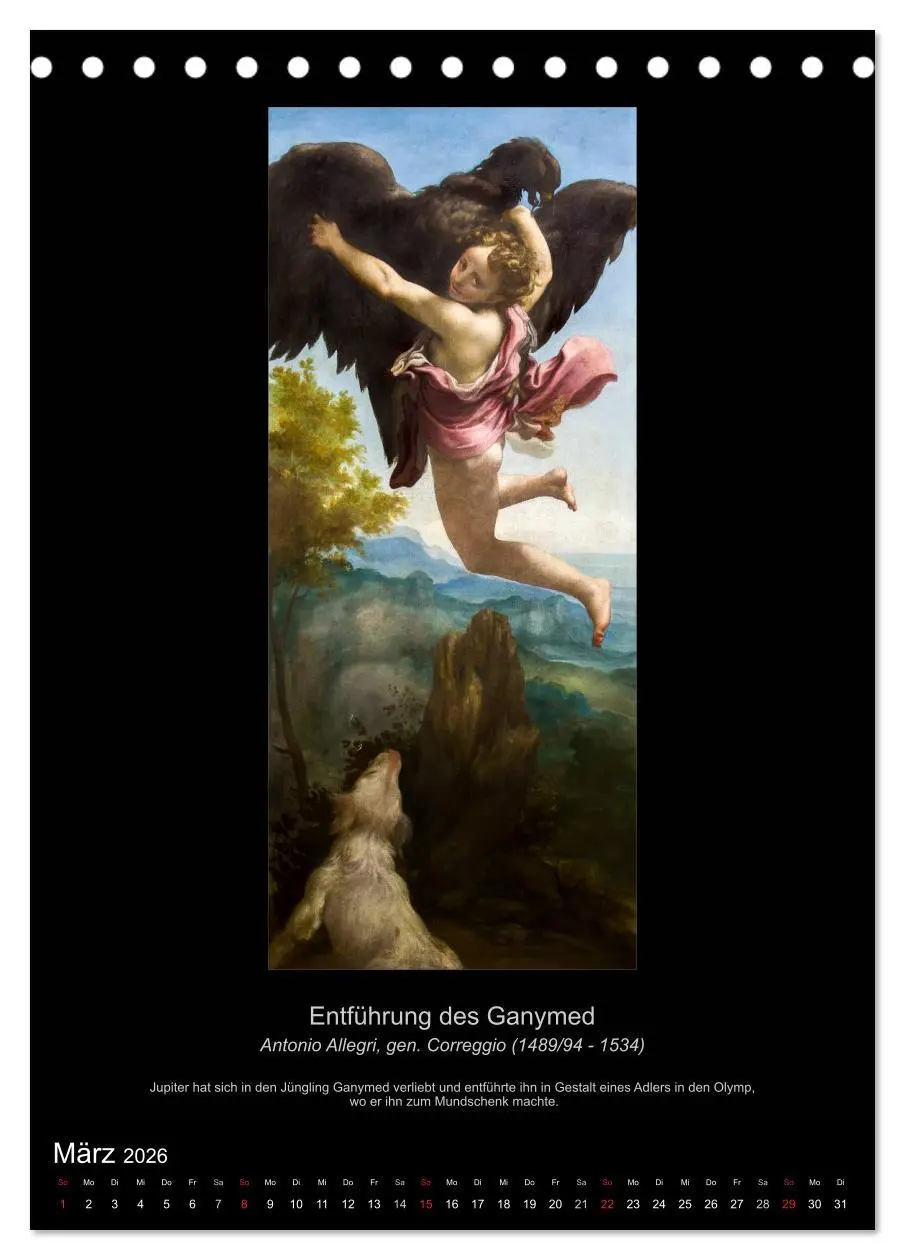Bild: 9783516449358 | Ovids Metamorphosen - Bücher der Verwandlungen (Tischkalender 2026...