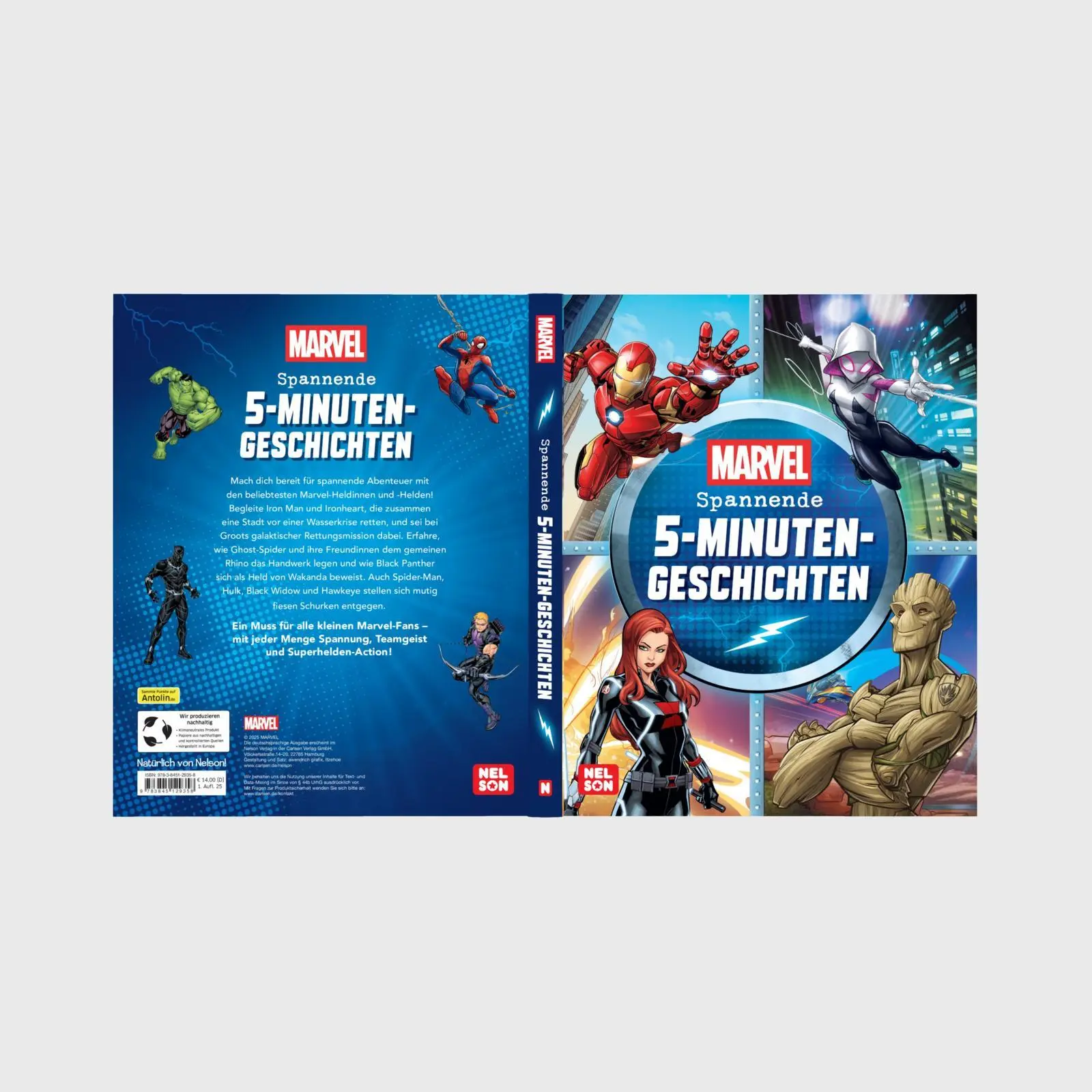 Bild: 9783845129358 | MARVEL: Spannende 5-Minuten-Geschichten | Buch | MARVEL | 144 S.