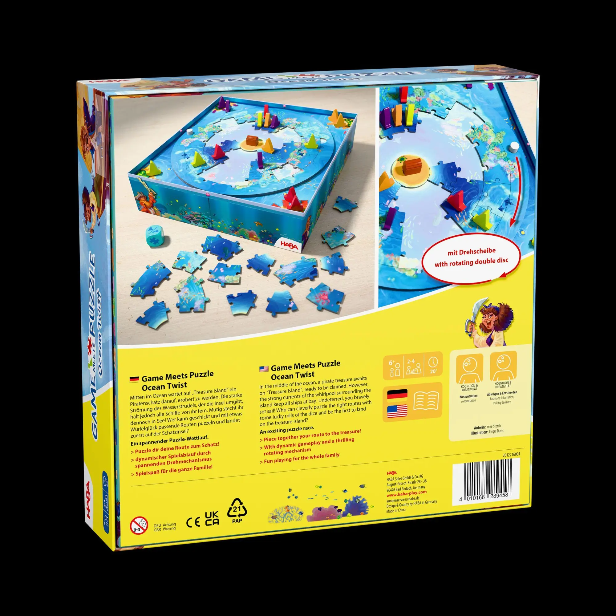 Bild: 4010168289458 | GAME MEETS PUZZLE - Ocean Twist | Spiel | Deutsch | 2025