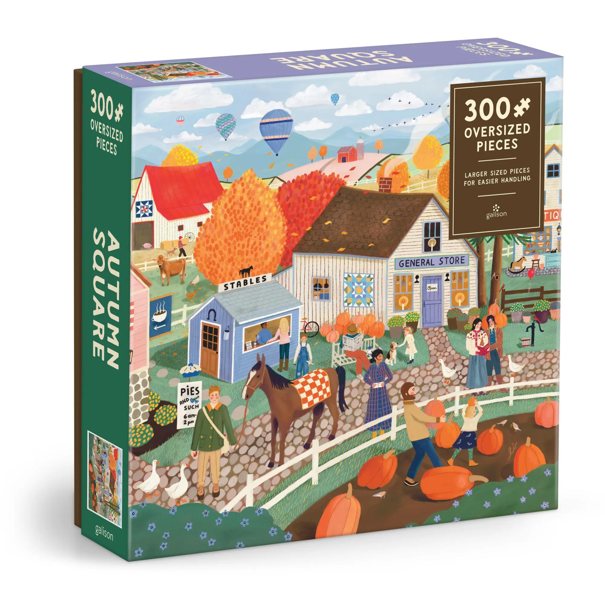 Cover: 9780735389458 | Autumn Square 300 Piece Puzzle | Galison | Spiel | Englisch | 2026