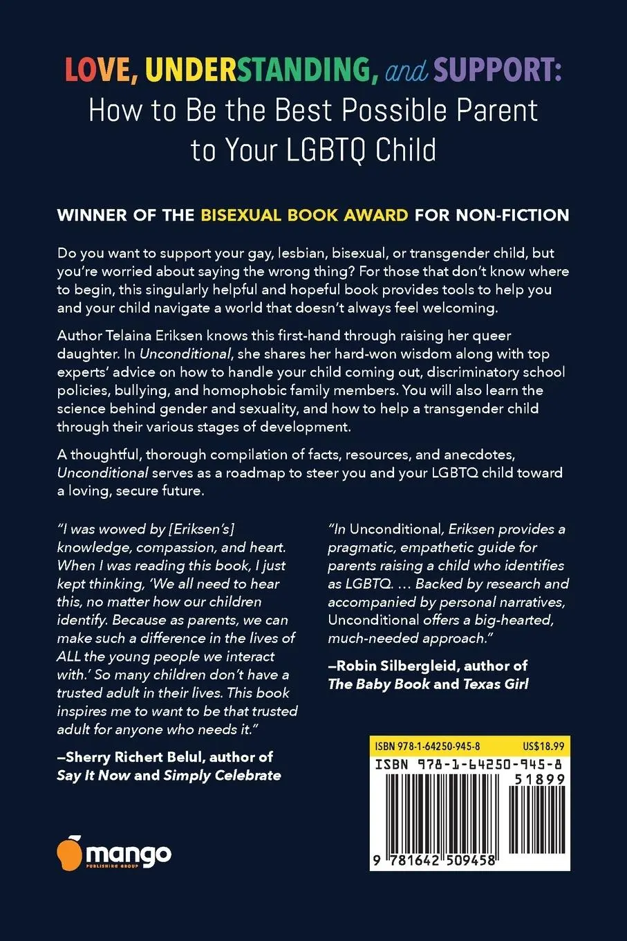 Rückseite: 9781642509458 | Unconditional | A Guide to Loving and Supporting Your LGBTQ Child