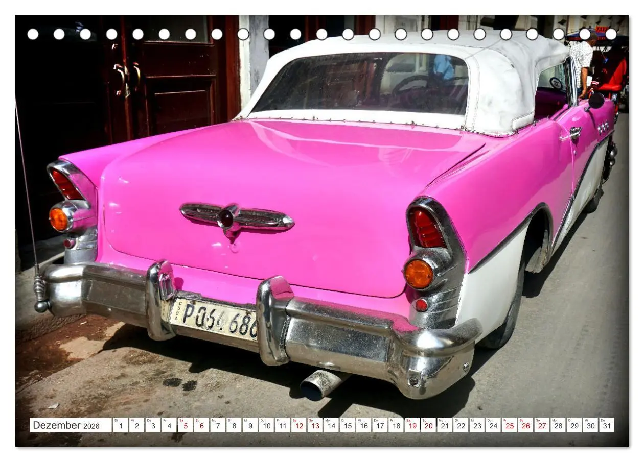 Bild: 9783457349458 | BUICK '55 - Mit 70 unterwegs in Kuba (Tischkalender 2026 DIN A5...