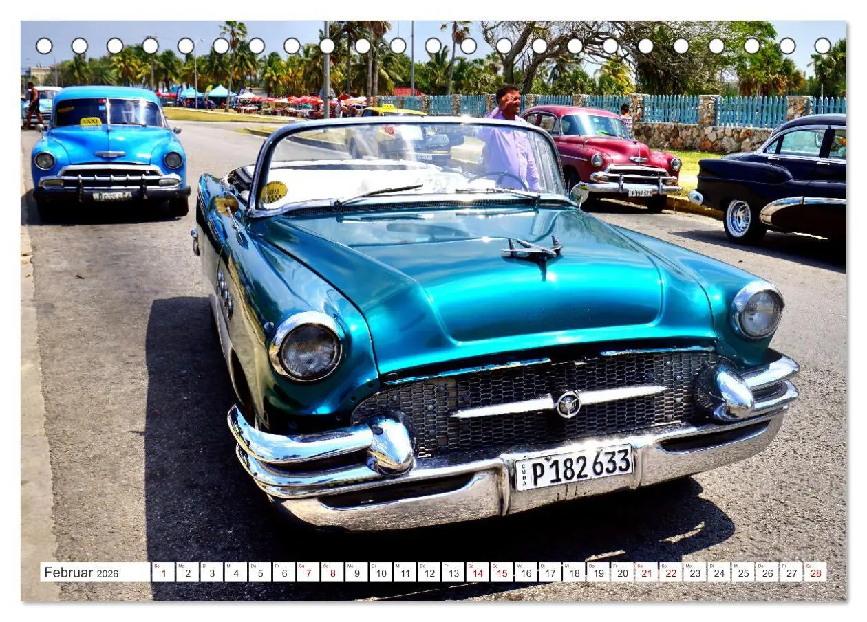 Bild: 9783457349458 | BUICK '55 - Mit 70 unterwegs in Kuba (Tischkalender 2026 DIN A5...