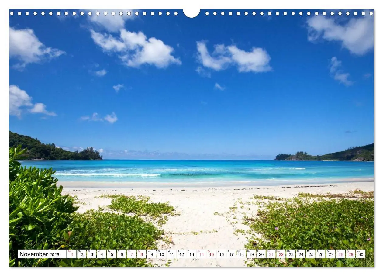 Bild: 9783516059458 | Seychellen Strandfeeling (Wandkalender 2026 DIN A3 quer), CALVENDO...