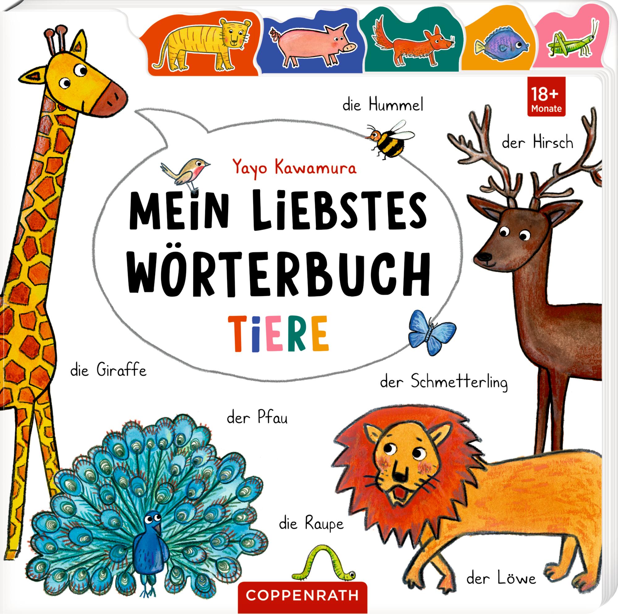 Cover: 9783649649458 | Mein liebstes Wörterbuch: Tiere | Yayo Kawamura | Buch | 14 S. | 2025