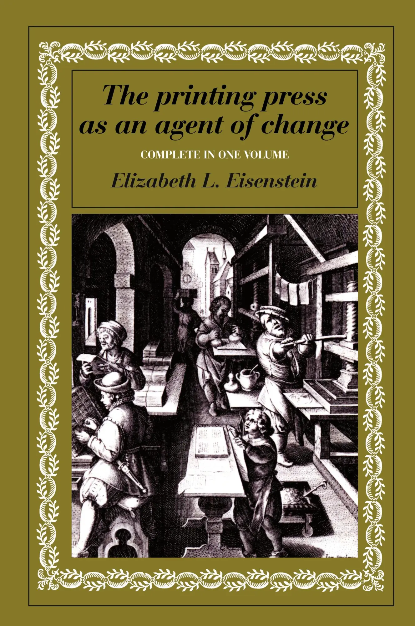 Cover: 9780521299558 | The Printing Press as an Agent of Change | Elizabeth L. Eisenstein