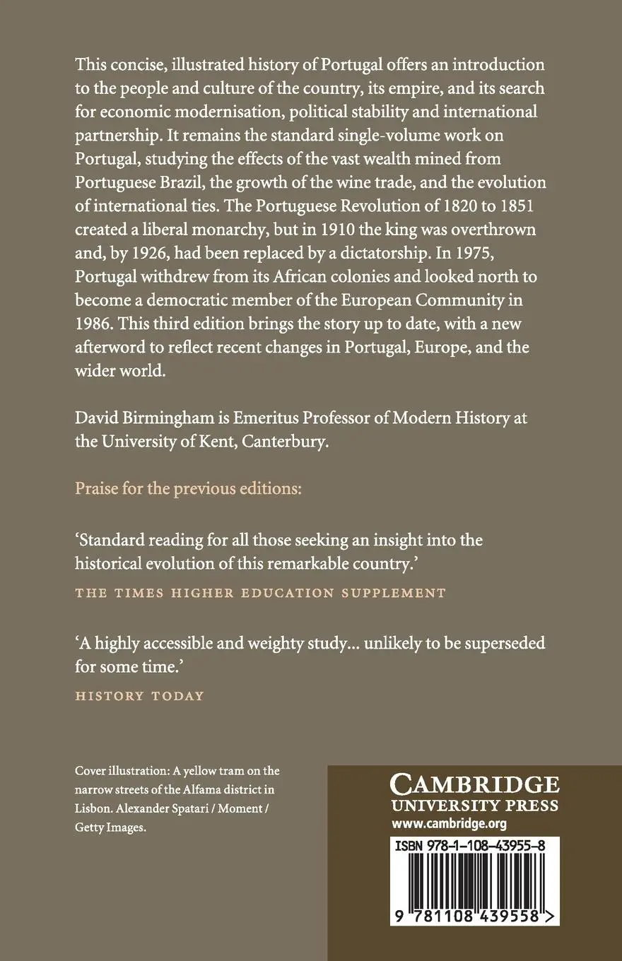 Rückseite: 9781108439558 | A Concise History of Portugal | David Birmingham | Taschenbuch | 2018
