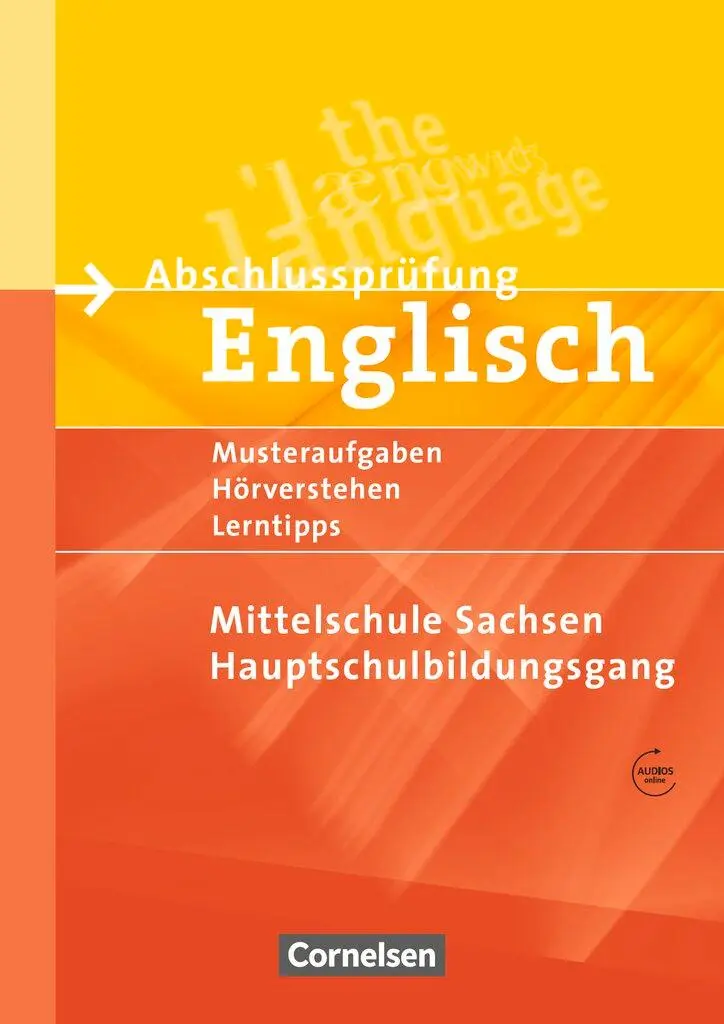 Cover: 9783060319558 | Abschlussprüfung Englisch. 9. Schuljahr. Hauptschulbildungsgang....