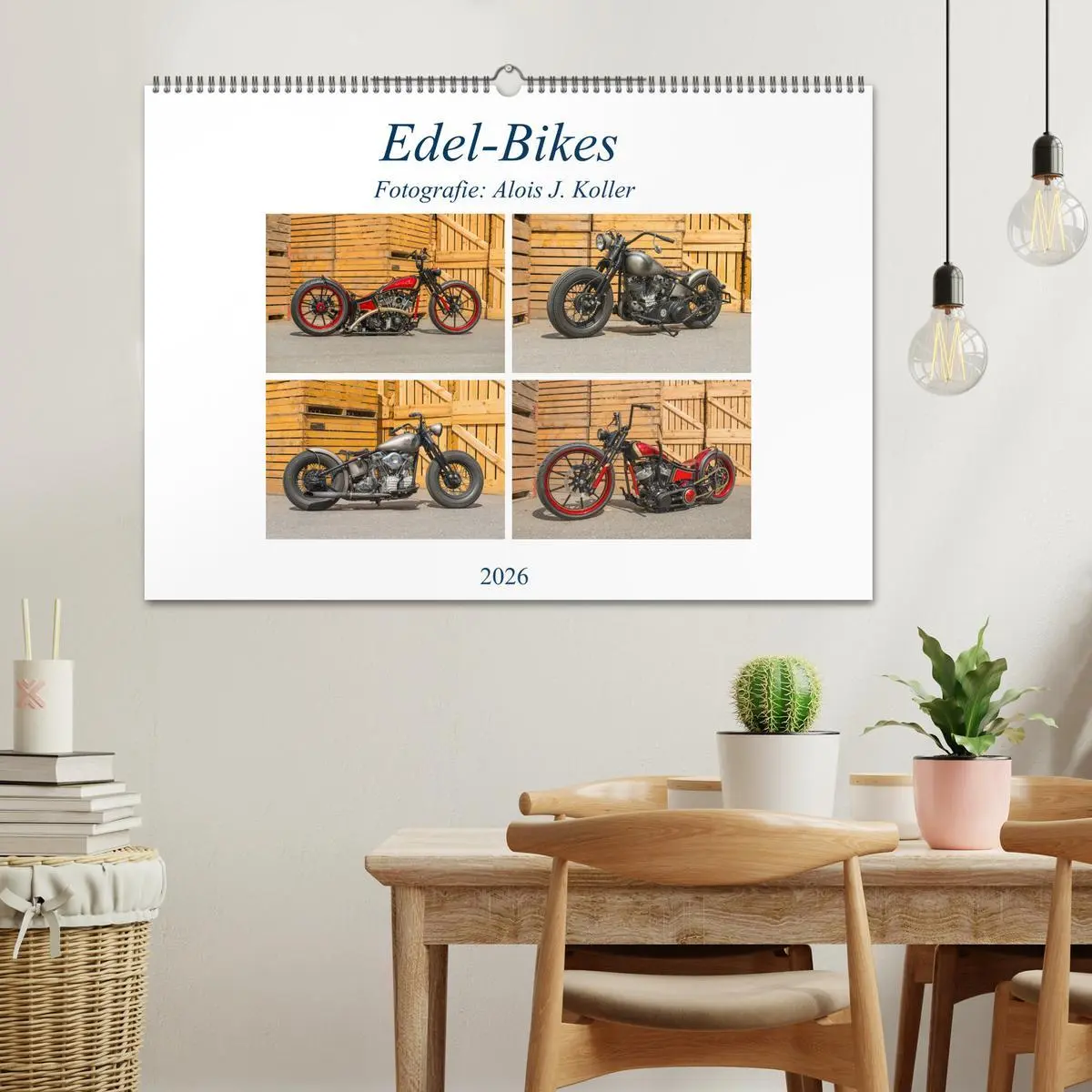 Bild: 9783457889558 | Edel-Bikes 2026 (Wandkalender 2026 DIN A2 quer), CALVENDO...