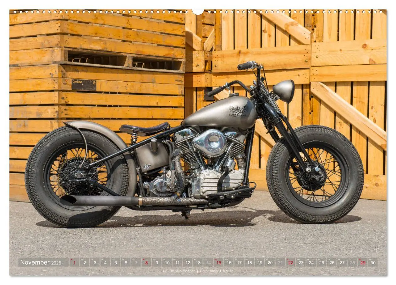 Bild: 9783457889558 | Edel-Bikes 2026 (Wandkalender 2026 DIN A2 quer), CALVENDO...