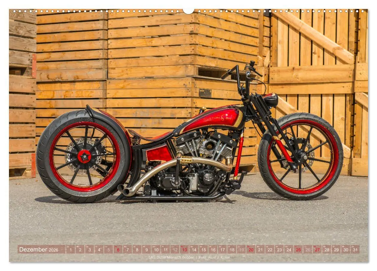 Bild: 9783457889558 | Edel-Bikes 2026 (Wandkalender 2026 DIN A2 quer), CALVENDO...