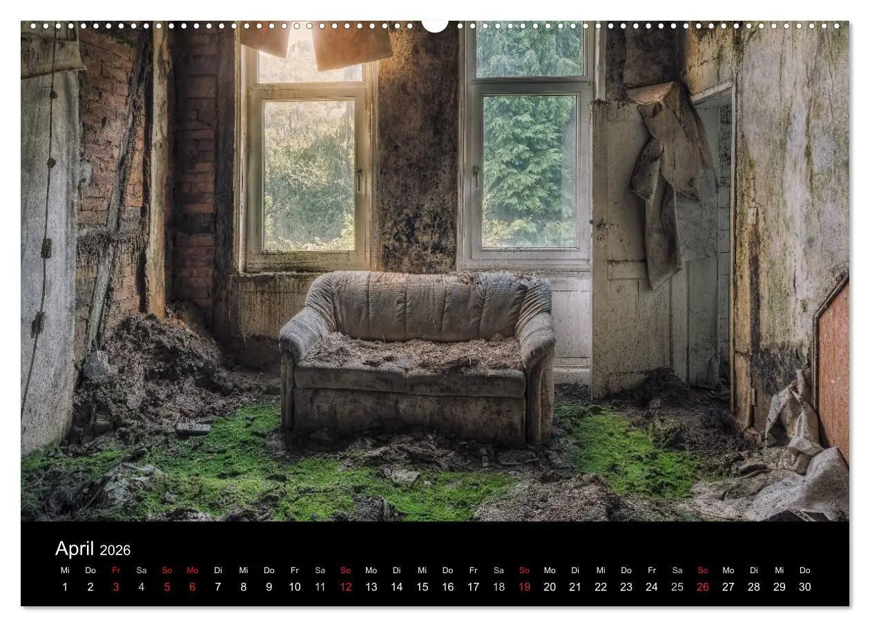 Bild: 9783457959558 | Verlassene Orte im Harz (Wandkalender 2026 DIN A2 quer), CALVENDO...
