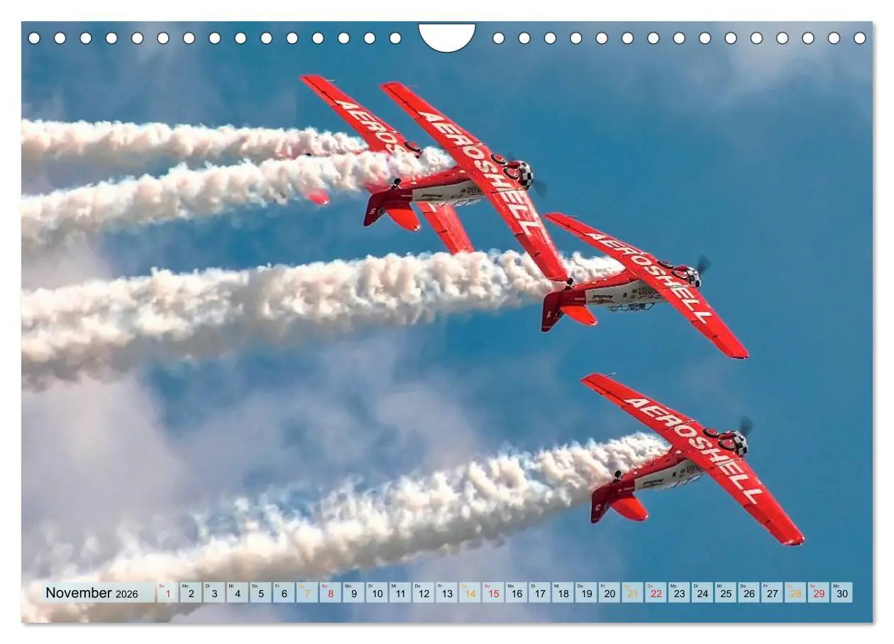 Bild: 9783516049558 | Flugschau - frei sein (Wandkalender 2026 DIN A4 quer), CALVENDO...
